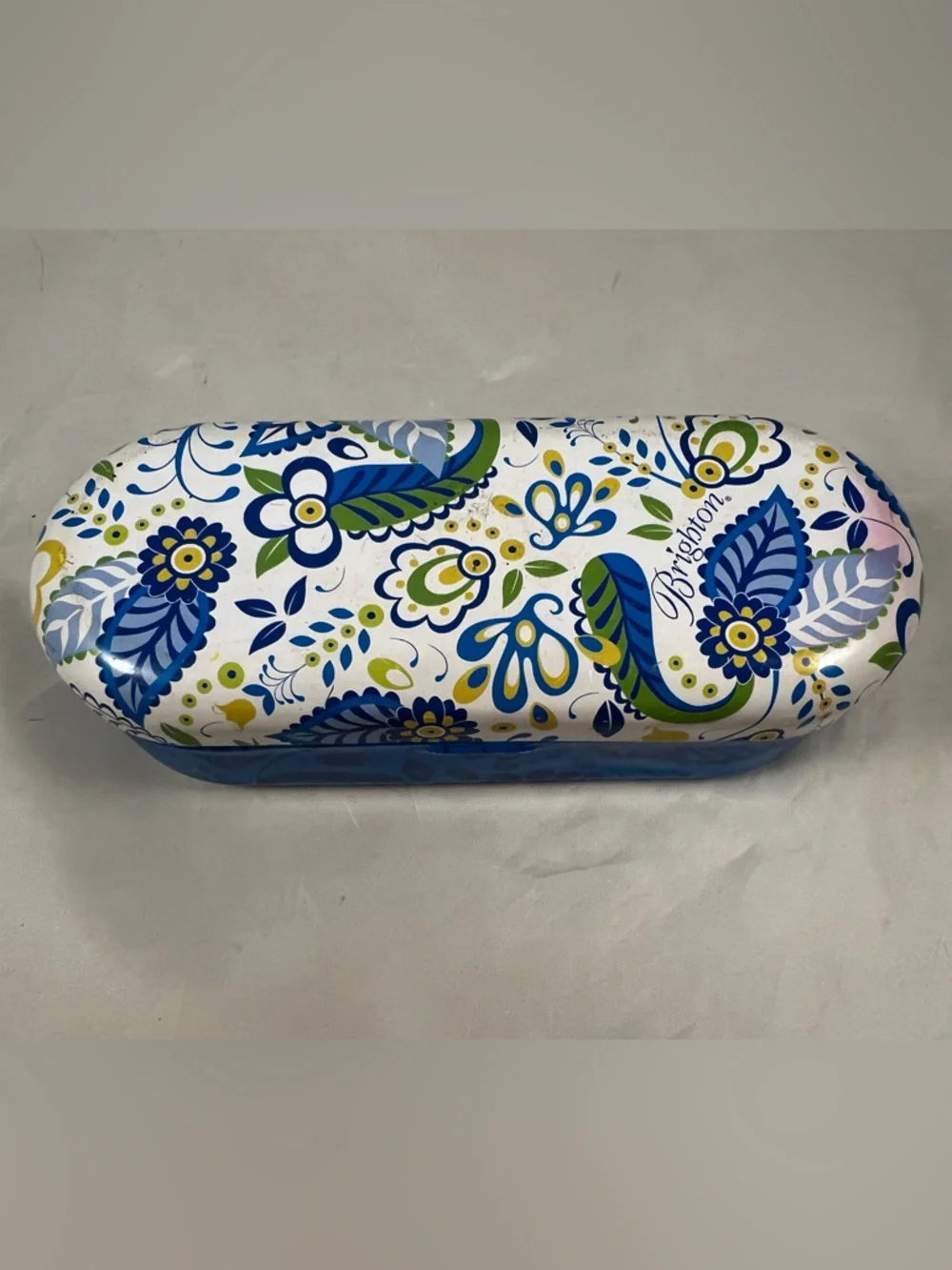Brighton Women’s Silver Tone Floral Handmade Sunglasses With Case